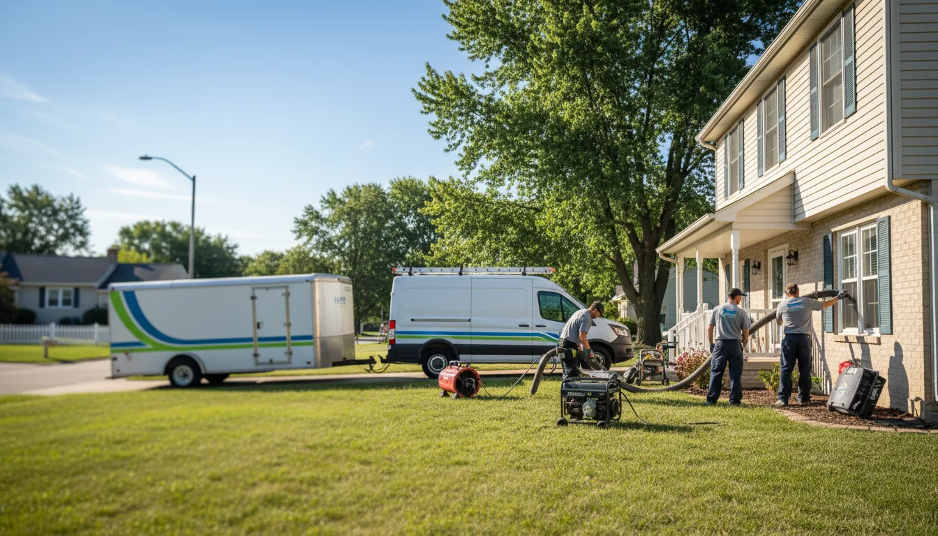 Flooded Basement Restoration And Cleanup With Repair in Ethridge, MT near me